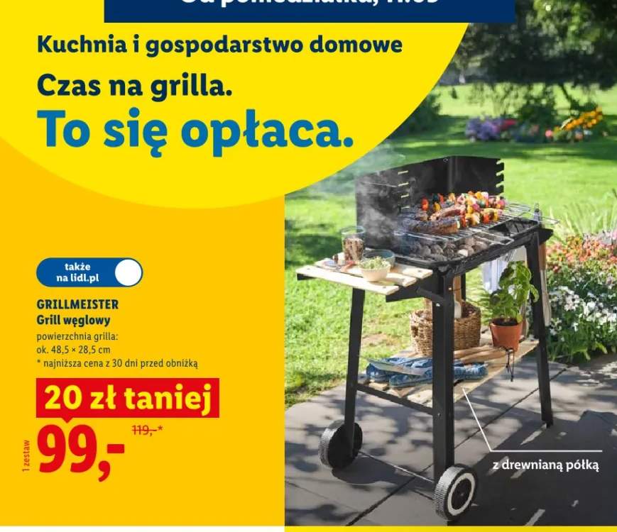 Grill węglowy Grillmeister