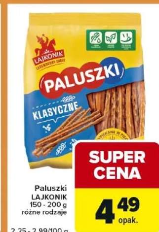 Paluszki klasyczne Lajkonik