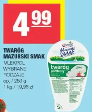 Twaróg Mazurski Smak Mlekpol