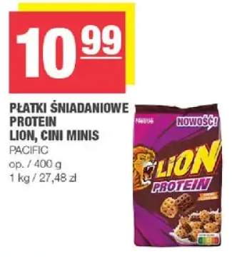 Płatki śniadaniowe protein Lion Nestlé