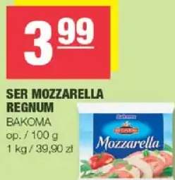 Ser mozzarella Bakoma Regnum
