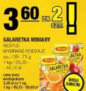 Galaretka Winiary Nestle