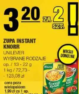 Zupa Instant Knorr Unilever