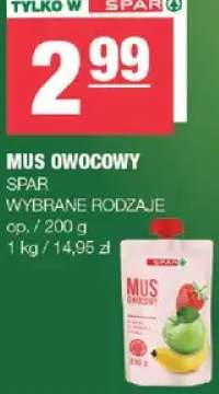 Mus owocowy Spar