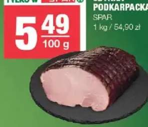 Szynka Podkarpacka Spar