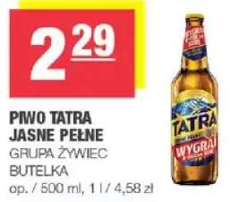 Piwo Tatra Jasne Pełne Grupa Żywiec butelka
