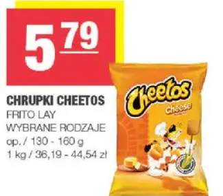 Chrupki Cheetos Frito Lay wybrane rodzaje