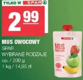 Mus owocowy Spar