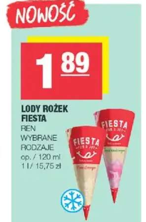 Lody rożek Fiesta