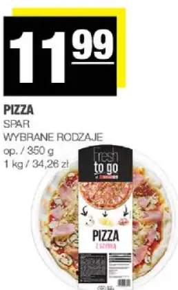 Pizza Spar wybrane rodzaje
