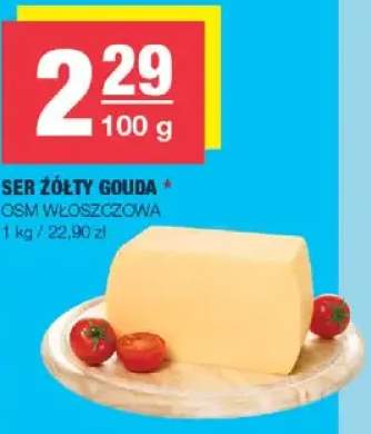 Ser żółty Gouda OSM Włoszczowa