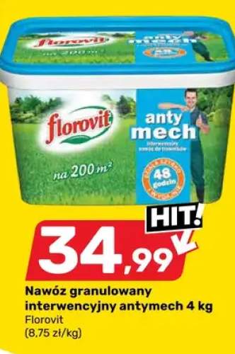 Nawóz granulowany interwencyjny antymech 4kg Florovit