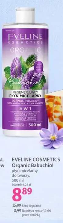 Płyn micelarny Eveline Cosmetics Organic Bakuchiol
