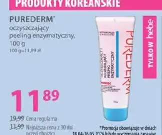 Oczyszczający peeling enzymatyczny Purederm