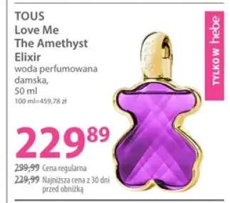 Woda perfumowana damska Tous Love Me The Amethyst Elixir