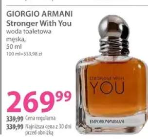 Woda toaletowa męska Giorgio Armani Stronger With You