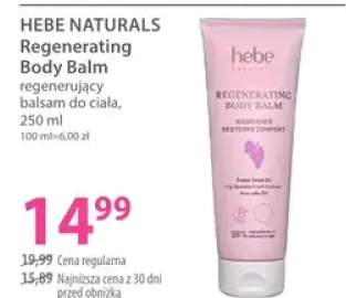 Regenerujący balsam do ciała Hebe Naturals Regenerating Body Balm