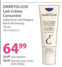 Odżywczo-nawilżający krem do twarzy Lait-Crème Concentré Embryolisse