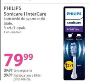 Końcówki do szczoteczki Philips Sonicare I InterCare białe
