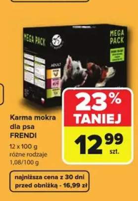 Karma mokra dla psa Frendi Mega Pack
