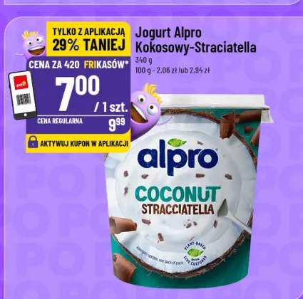 Jogurt Alpro Kokosowy-Straciatella