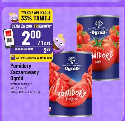Pomidory krojone Zaczarowany Ogród