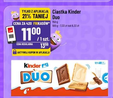 Ciastka Kinder Duo