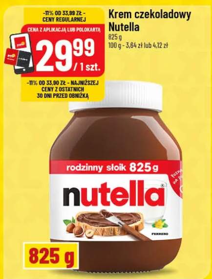 Krem czekoladowy Nutella