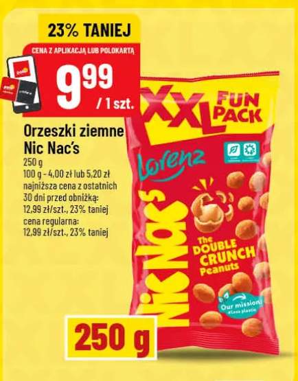 Orzeszki ziemne Nic Nac's Lorenz XXL Fun Pack