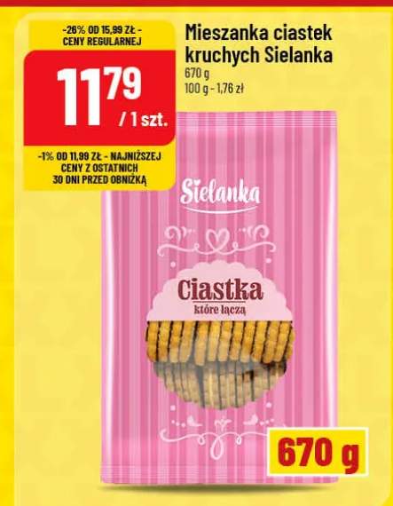 Mieszanka ciastek kruchych Sielanka
