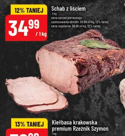 Schab z liściem