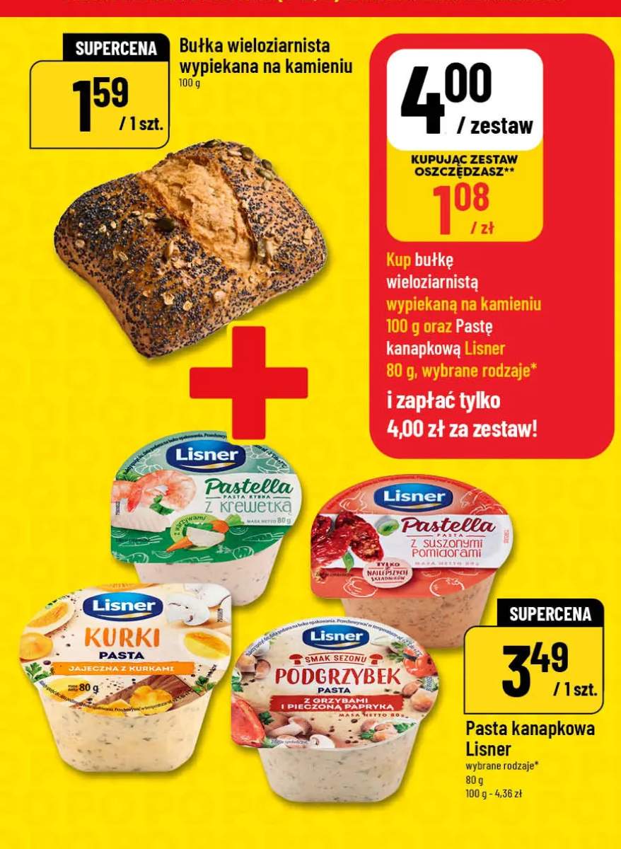Pasta kanapkowa Lisner Pastella z krewetką