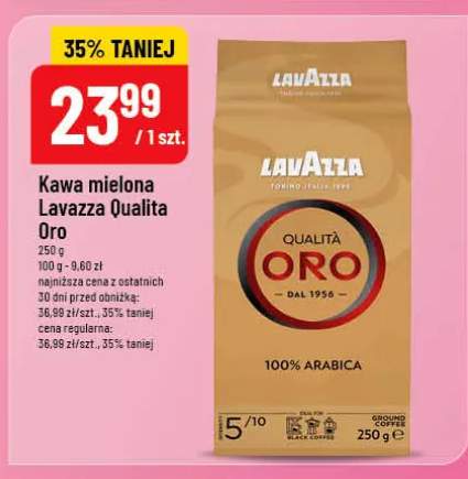 Kawa mielona Lavazza Qualita Oro