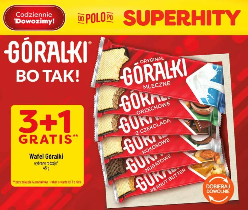 Wafel Góralki peanut butter