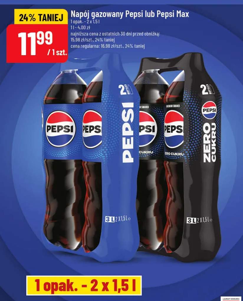 Napój gazowany Pepsi