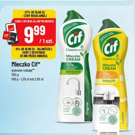 Mleczko Cif Lemon
