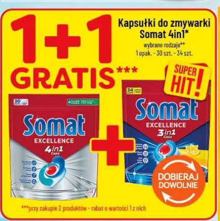 Kapsułki do zmywarki Somat Excellence 3in1