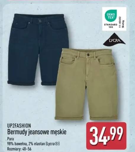 Bermudy jeansowe męskie Up2Fashion