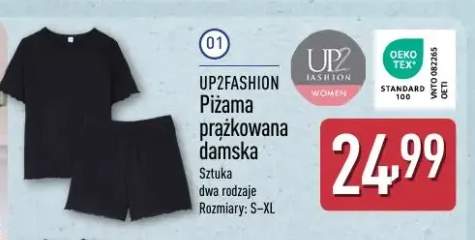 Piżama prążkowana damska Up2Fashion
