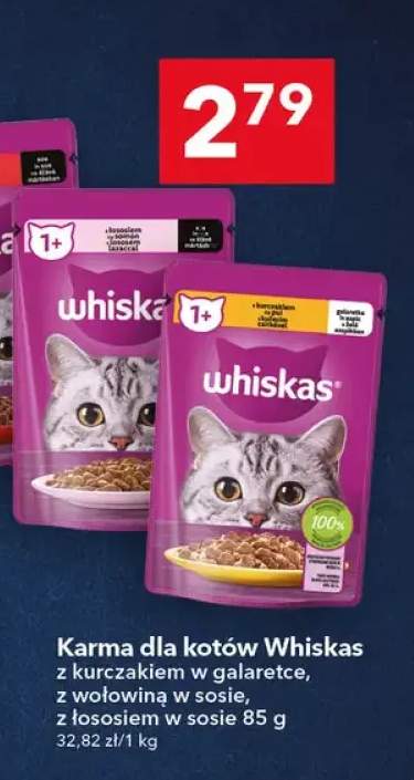 Karma dla kotów Whiskas z kurczakiem w galaretce