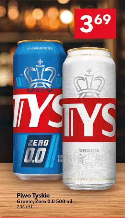 Piwo Tyskie Gronie