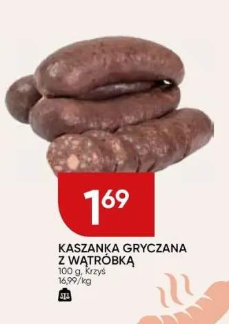 Kaszanka gryczana z wątróbką Krzyś