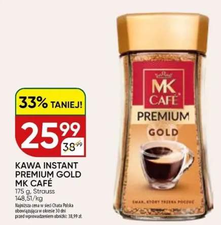Kawa instant Premium Gold MK Café