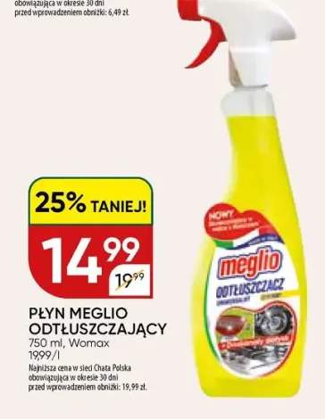 Płyn Meglio odtłuszczający Womax
