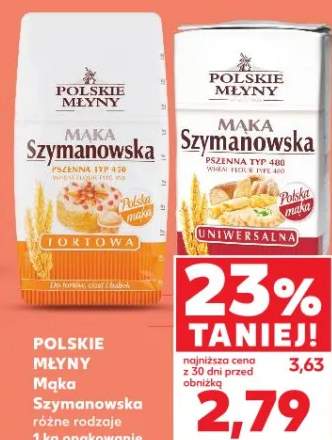 Mąka Szymanowska Polskie Młyny