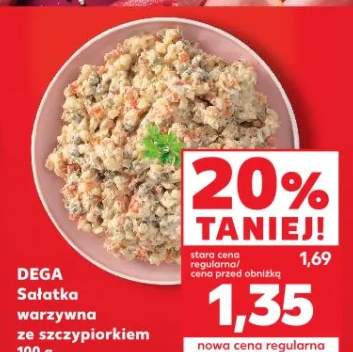 Sałatka warzywna ze szczypiorkiem Dega