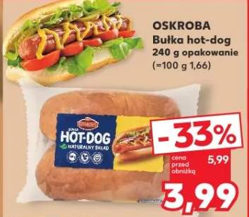 Bułka hot-dog Oskroba