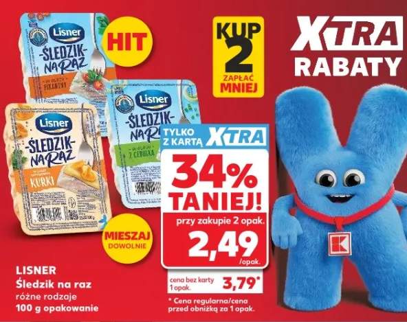 Śledzik na raz Lisner