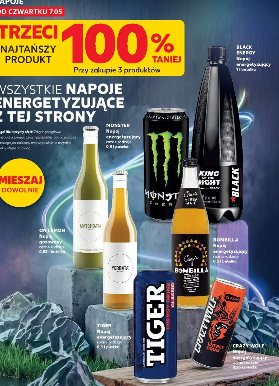 Napój gazowany On Lemon Yerbata