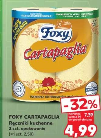 Ręczniki kuchenne Foxy Cartapaglia